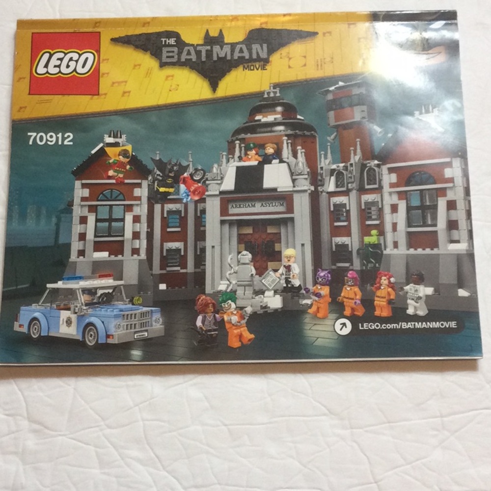 LEGO Batman Movie Instruction book only